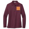 Women's Silk Touch Long Sleeve Polo Thumbnail