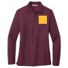 Women's Silk Touch Long Sleeve Polo Thumbnail