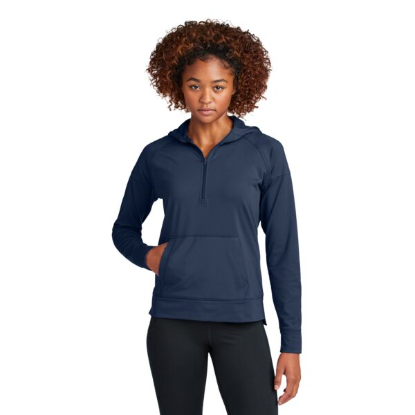 Women's Sport Wick ® Stretch 1/2 Zip Hoodie Thumbnail