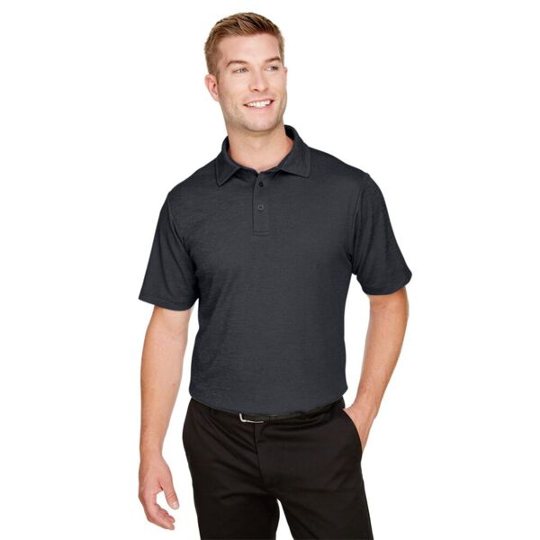 Men's CrownLux Performance® Address Mélange Polo Thumbnail