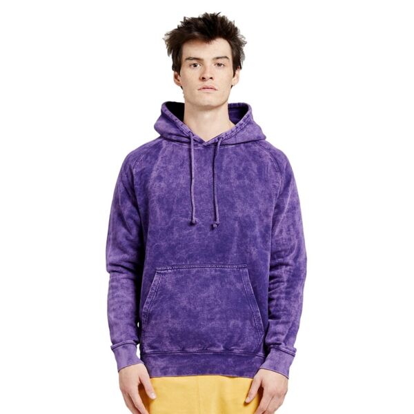 Unisex Vintage Raglan Hooded Sweatshirt Thumbnail