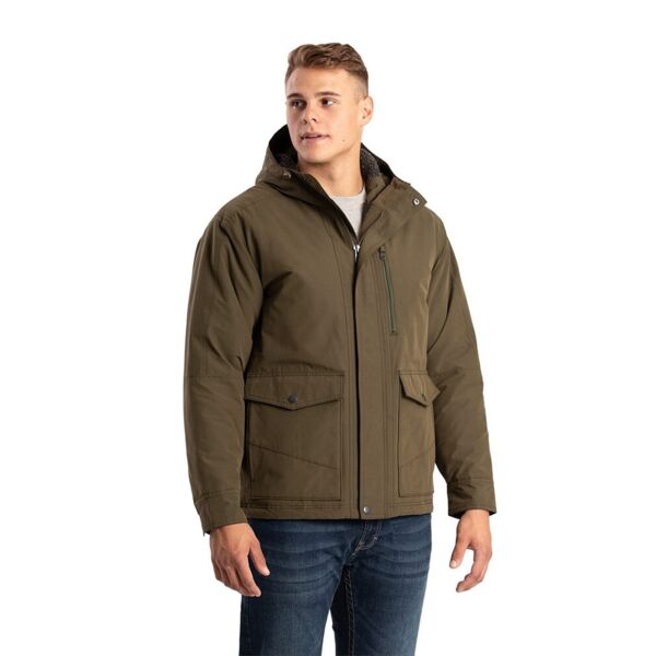 Men's Highland Quilt-Lined Micro-Duck Hooded Jacket Thumbnail