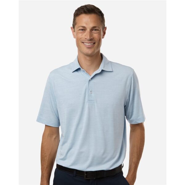 Men's Bohemian Striped Heather Performance Polo Thumbnail