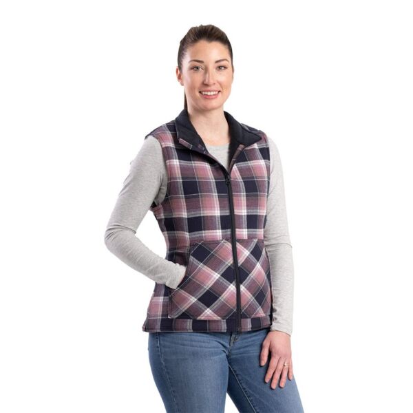 Women's Insulated Flannel Vest Thumbnail