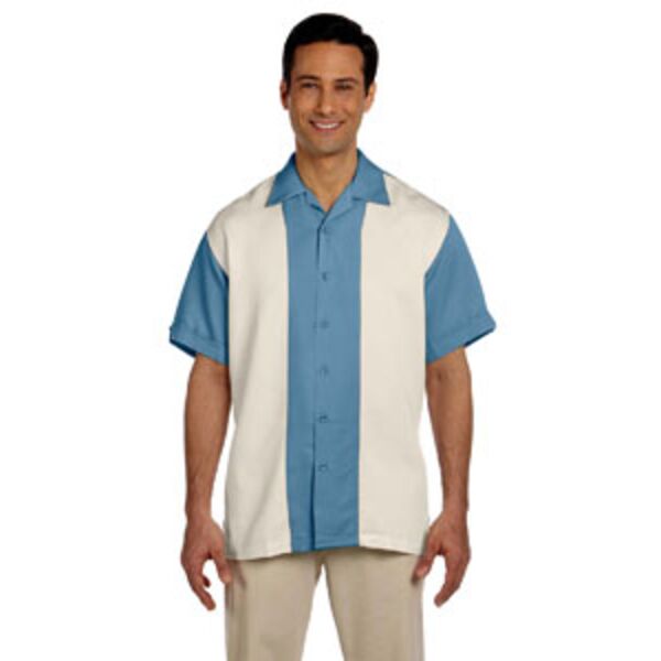 Men's Two-Tone Camp Shirt Thumbnail