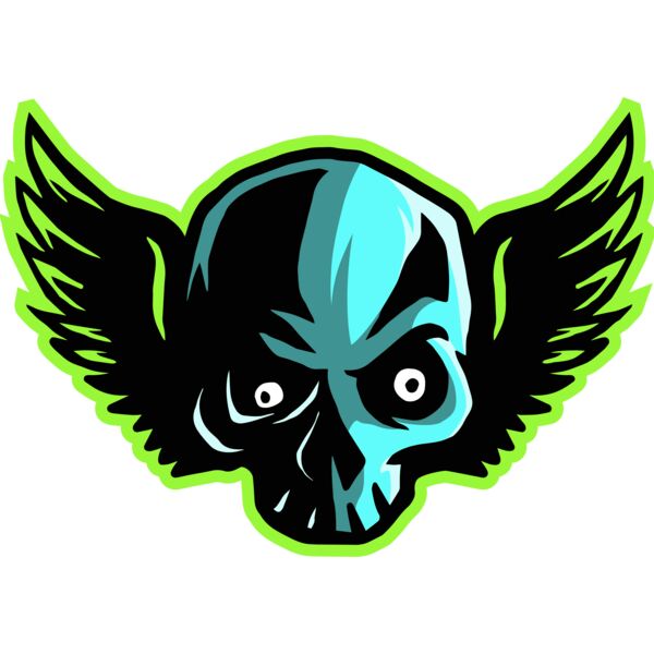 Elements Skulls logo template 180 Thumbnail