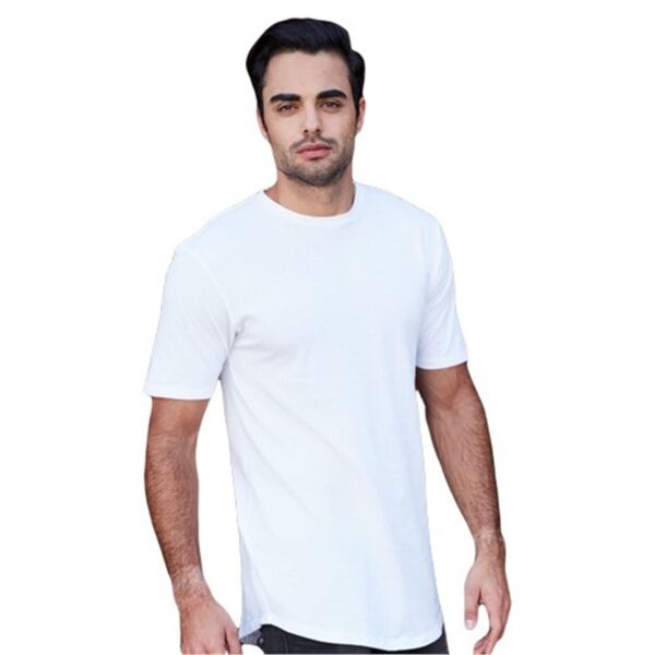 Cotton Long Body Short Sleeve Crew Thumbnail