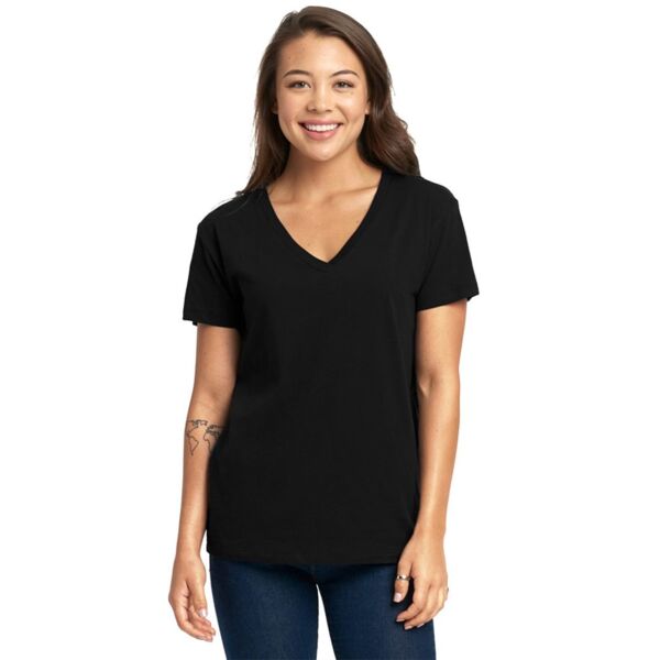Women’s Cotton V-Neck T-Shirt Thumbnail