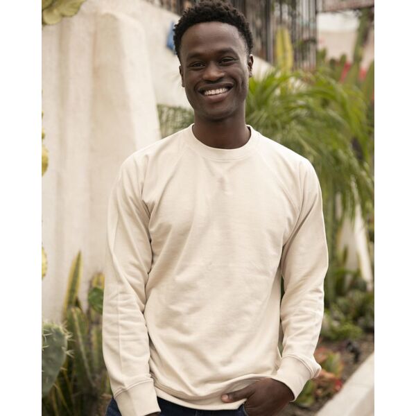 Icon Lightweight Loopback Terry Crewneck Sweatshirt Thumbnail