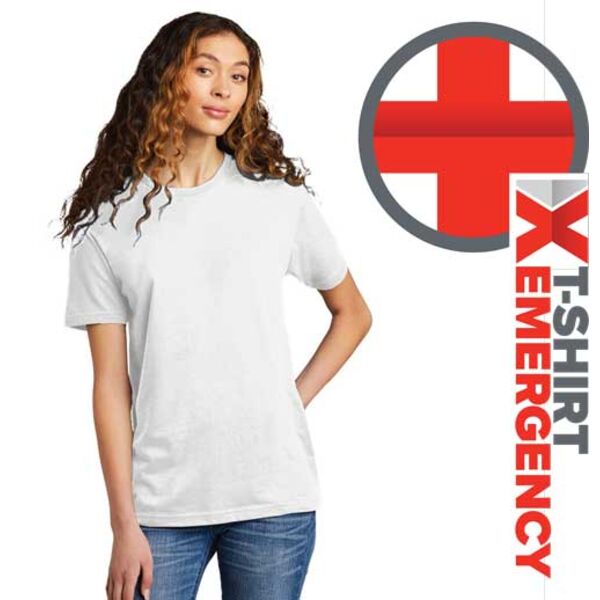 T-Shirt Emergency - Next Level 3600 - WHITE Thumbnail
