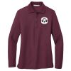 Women's Silk Touch Long Sleeve Polo Thumbnail