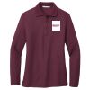 Women's Silk Touch Long Sleeve Polo Thumbnail