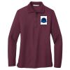 Women's Silk Touch Long Sleeve Polo Thumbnail