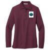 Women's Silk Touch Long Sleeve Polo Thumbnail