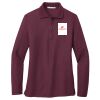Women's Silk Touch Long Sleeve Polo Thumbnail