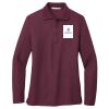 Women's Silk Touch Long Sleeve Polo Thumbnail