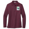 Women's Silk Touch Long Sleeve Polo Thumbnail