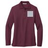 Women's Silk Touch Long Sleeve Polo Thumbnail