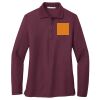 Women's Silk Touch Long Sleeve Polo Thumbnail