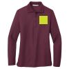 Women's Silk Touch Long Sleeve Polo Thumbnail