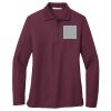 Women's Silk Touch Long Sleeve Polo Thumbnail