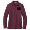 Women's Silk Touch Long Sleeve Polo Thumbnail