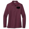 Women's Silk Touch Long Sleeve Polo Thumbnail