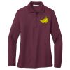 Women's Silk Touch Long Sleeve Polo Thumbnail