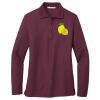 Women's Silk Touch Long Sleeve Polo Thumbnail