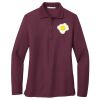 Women's Silk Touch Long Sleeve Polo Thumbnail