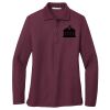 Women's Silk Touch Long Sleeve Polo Thumbnail