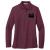 Women's Silk Touch Long Sleeve Polo Thumbnail