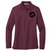 Women's Silk Touch Long Sleeve Polo Thumbnail