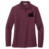 Women's Silk Touch Long Sleeve Polo Thumbnail