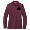Women's Silk Touch Long Sleeve Polo Thumbnail