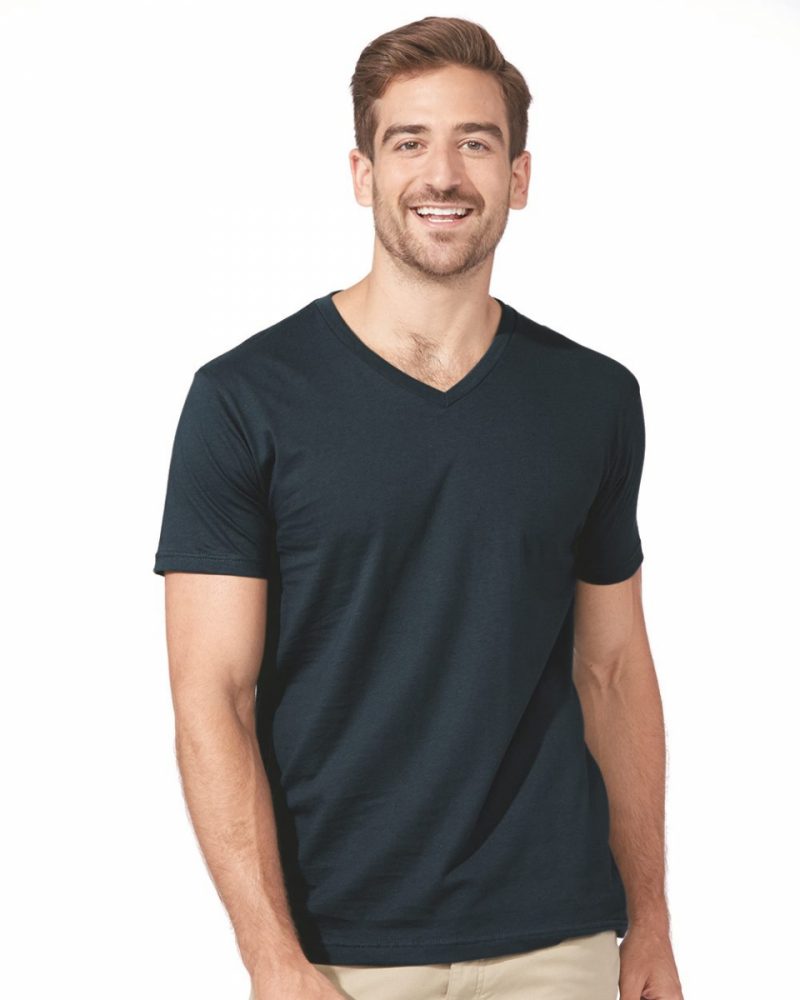 Next Level Premium Cotton Vneck 3200 | Brand X Custom T-Shirts