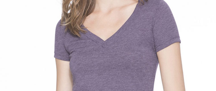 Next Level Ladies Tri-blend  Deep Vneck 6740